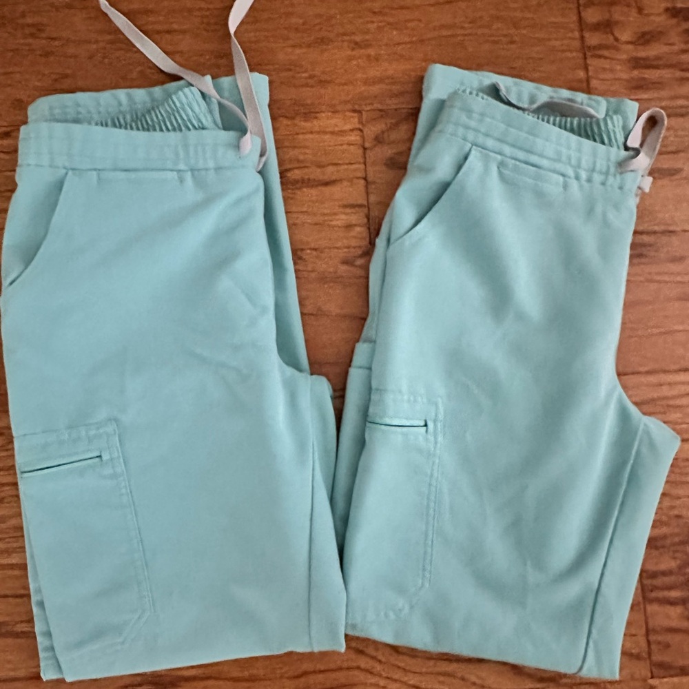 Figs Yola Seaglass Scrub Pants